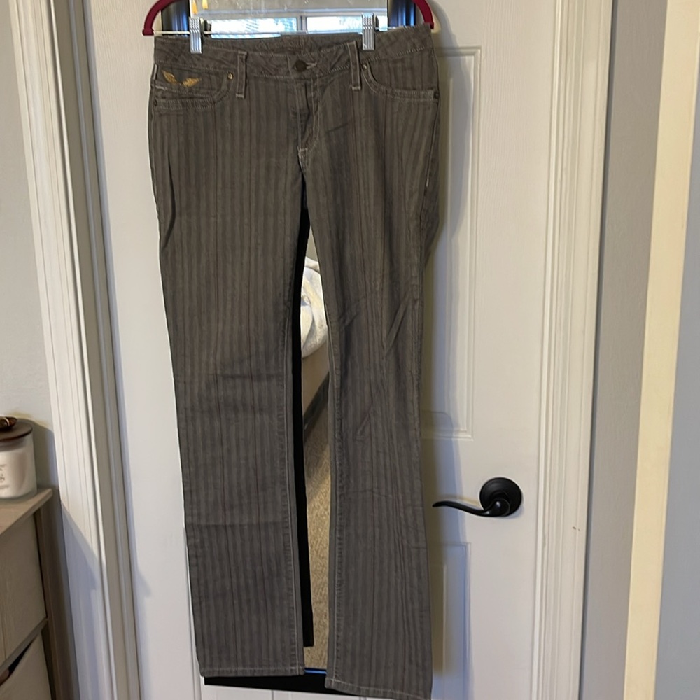 ROBIN’S JEANS MARILYN LOW RISE WOMENS STRAIGHT LOW RISE JEANS ~ 30